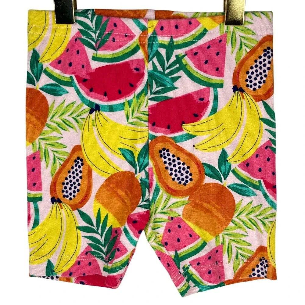 Janie & Jack 6 - 12 Months Pajamas Baby Good Night Fruit Print Set 100% Cotton